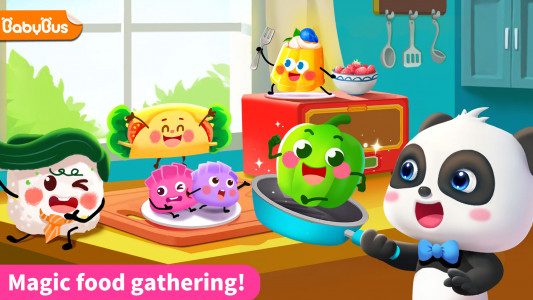 اسکرین شات بازی Baby Panda's Magic Kitchen 1