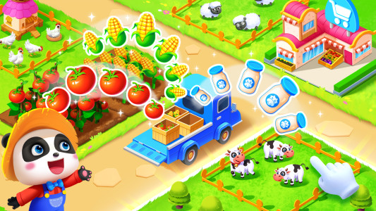 اسکرین شات 1 بازی Little Panda's Farm