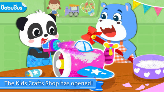 اسکرین شات 1 بازی Baby Panda's Kids Crafts DIY