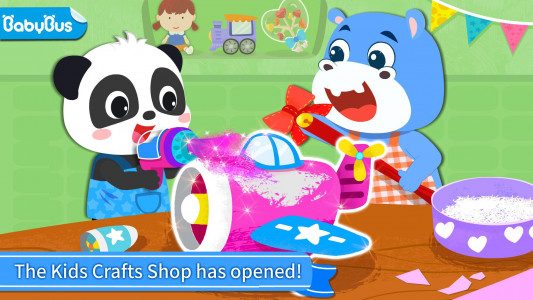 اسکرین شات بازی Baby Panda's Kids Crafts DIY 1