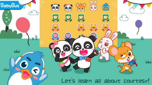 اسکرین شات 1 بازی Baby Panda's Emotion World