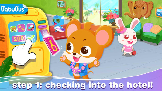 اسکرین شات 1 بازی Baby Panda’s Summer: Vacation