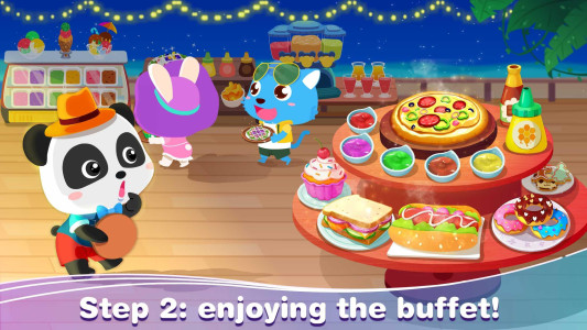 اسکرین شات 2 بازی Baby Panda’s Summer: Vacation