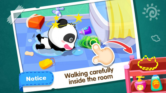 اسکرین شات 4 بازی Baby Panda Home Safety
