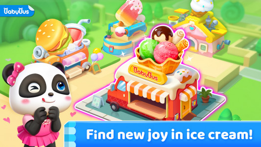 اسکرین شات بازی Little Panda's Ice Cream Games 1