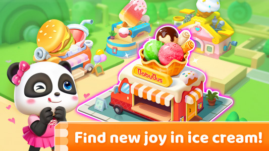 اسکرین شات بازی Little Panda's Ice Cream Games 6