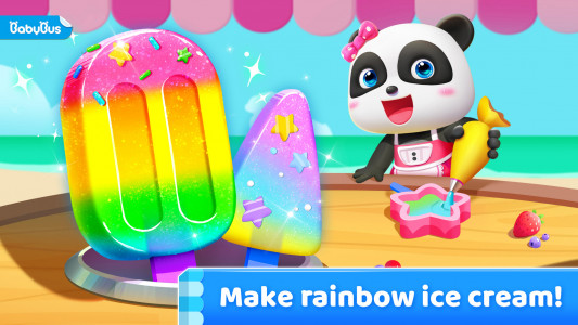 اسکرین شات بازی Little Panda's Ice Cream Game 1