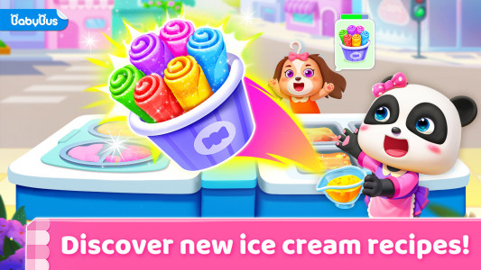 اسکرین شات بازی Little Panda's Ice Cream Games 1