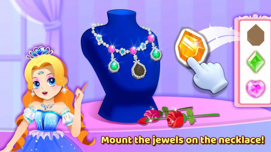 اسکرین شات بازی Little Panda's Princess Jewelry Design 4