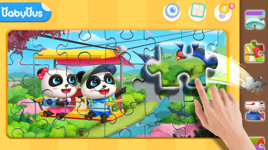اسکرین شات بازی Baby Panda's Kids Puzzles 1