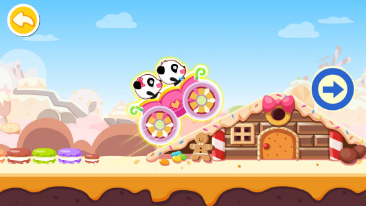 اسکرین شات بازی Baby Panda Car Racing 2