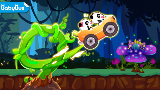 اسکرین شات بازی Baby Panda Car Racing 1