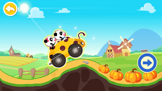 اسکرین شات بازی Baby Panda Car Racing 4