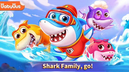 اسکرین شات بازی Little Panda: Shark Family 1