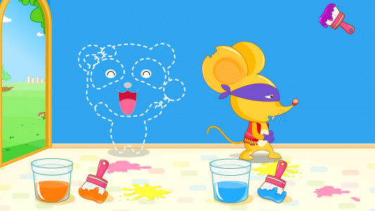 اسکرین شات بازی Baby Panda's Color Mixing 3