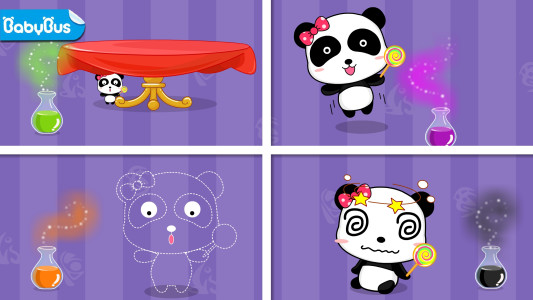 اسکرین شات 1 بازی Baby Panda's Color Mixing