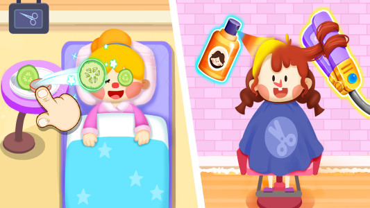 اسکرین شات 5 بازی Baby Panda's Town: Mall