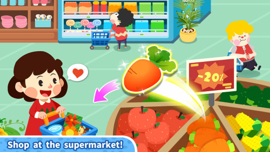 اسکرین شات 4 بازی Baby Panda's Town: Street