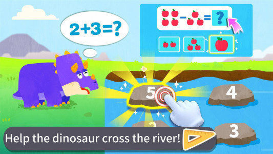 اسکرین شات بازی Baby Panda's Math Adventure 3