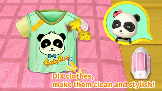 اسکرین شات بازی Cleaning Fun - Baby Panda 4
