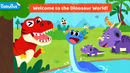 اسکرین شات 1 بازی Baby Panda's Dinosaur World