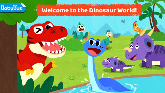اسکرین شات بازی Baby Panda's Dinosaur World 1