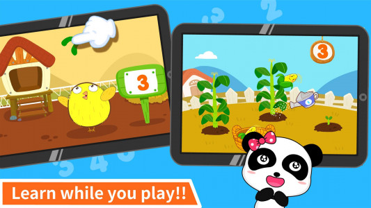 اسکرین شات بازی Baby Panda Learns Numbers 3
