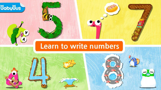 اسکرین شات 1 بازی Baby Panda’s Numbers