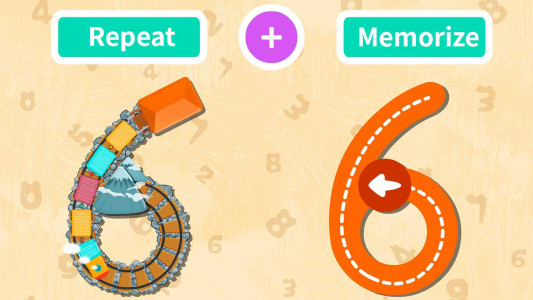 اسکرین شات 2 بازی Baby Panda’s Numbers