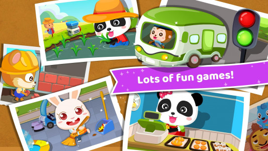 اسکرین شات 4 بازی Baby Panda's Dream Job