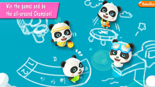 اسکرین شات بازی Panda Sports Games - For Kids 1