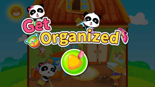 اسکرین شات 5 بازی Baby Panda Gets Organized