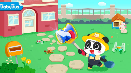 اسکرین شات بازی Baby Panda's Life: Cleanup 1
