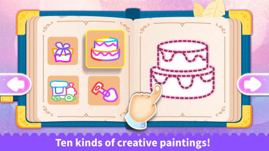 اسکرین شات بازی Baby Panda's Magic Paints 5