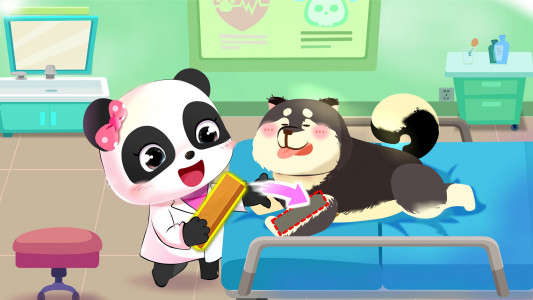 اسکرین شات بازی Baby Panda's Pet Care Center 3