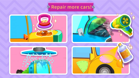 اسکرین شات بازی Little Panda's Car Repair 5