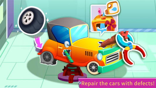 اسکرین شات بازی Little Panda's Car Repair 2