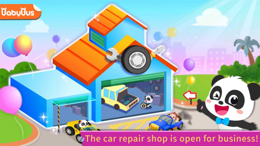 اسکرین شات بازی Little Panda's Car Repair 1