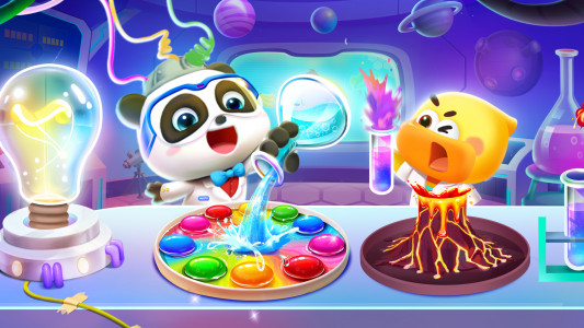 اسکرین شات بازی Baby Panda's Science World 4