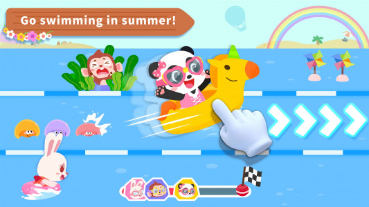 اسکرین شات 3 بازی Baby Panda's Four Seasons