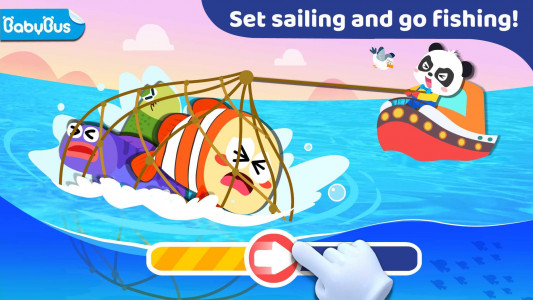 اسکرین شات بازی Baby Panda: Fishing 1