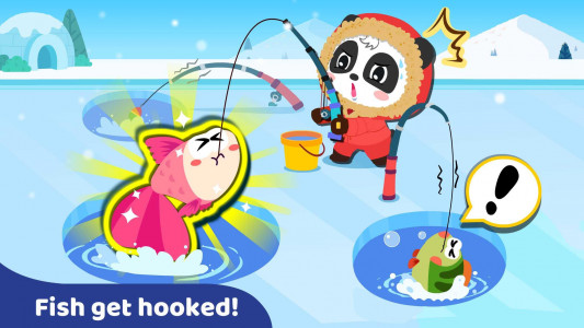 اسکرین شات بازی Baby Panda: Fishing 4