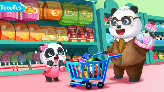 اسکرین شات بازی Baby Panda's Supermarket 3