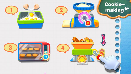 اسکرین شات 4 بازی Little Panda's Snack Factory