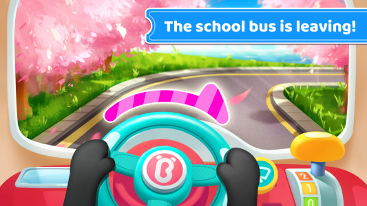 اسکرین شات بازی Baby Panda's School Bus 3