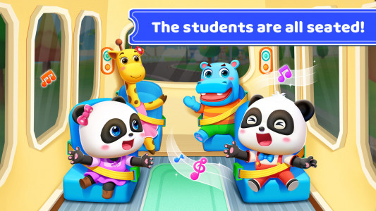 اسکرین شات بازی Baby Panda's School Bus 7