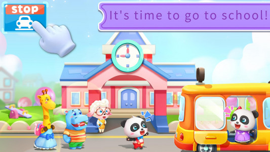 اسکرین شات بازی Baby Panda's School Bus 3