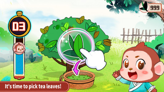 اسکرین شات بازی Little Panda's Tea Garden 2