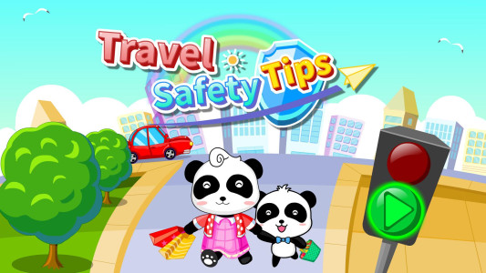 اسکرین شات 5 بازی Little Panda Travel Safety