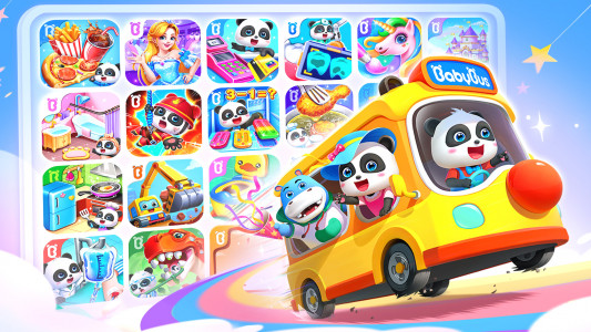 اسکرین شات بازی Baby Panda World: Kids Games 1